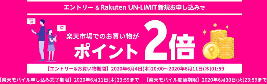 楽天モバイル×楽天スーパーセール