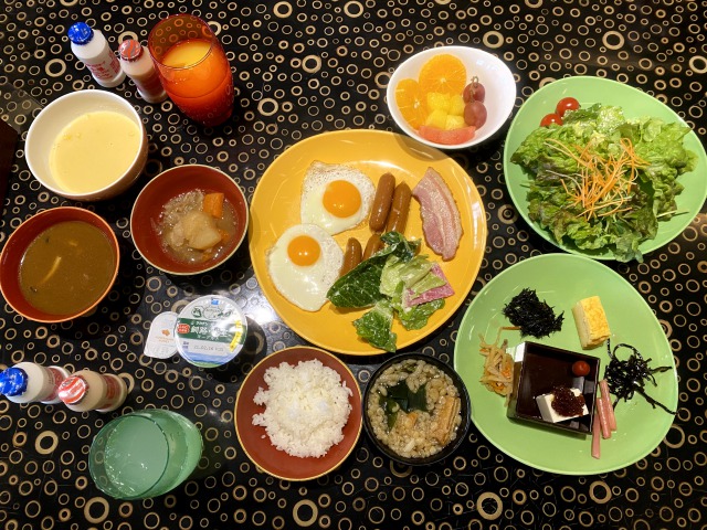 シェラトングランデ東京ベイ　グランカフェ朝食