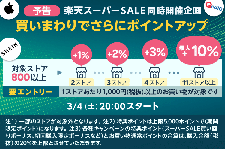 楽天リーベイツ×楽天スーパーセール