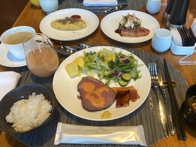コンラッド大阪朝食