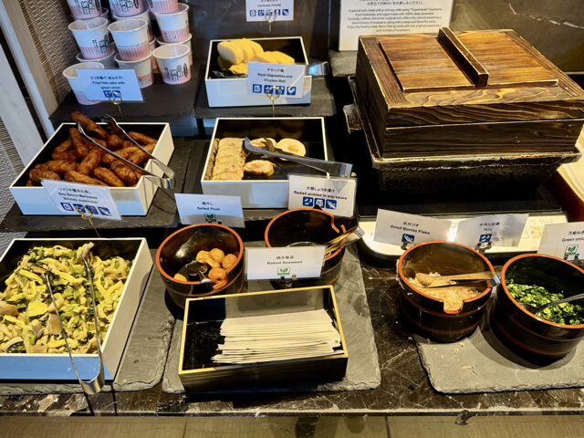 東京マリオットホテル朝食ビュッフェ