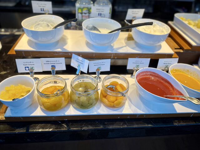 東京マリオットホテル朝食ブッフェ