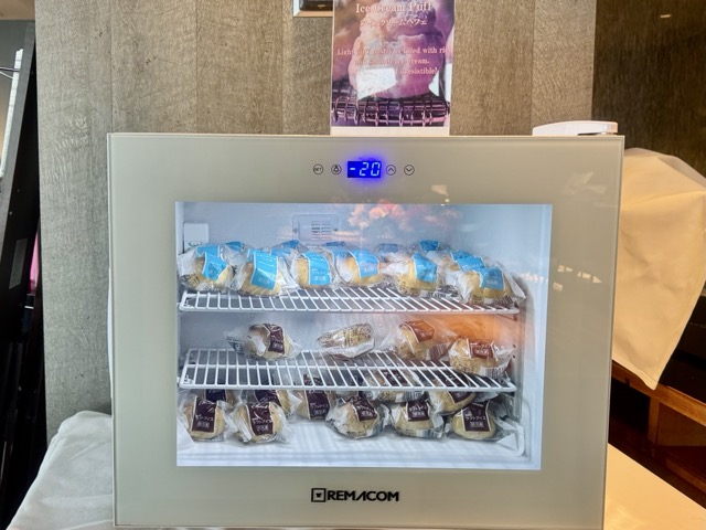 東京マリオット エグゼクティブラウンジ アイス