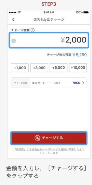 アメックス新NISAチャージ方法